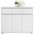 KOMMODE - Alufarben/Weiß, Design, Holzwerkstoff/Kunststoff (120/103/48cm) - Carryhome KOMMODE - Alufarben/Weiß, Design, Holzwerkstoff/Kunststoff (120/103/48cm) - Carryhome