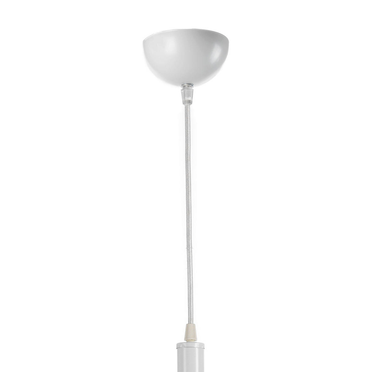 HÄNGELEUCHTE 40/140 cm  - Weiß, Design, Metall (40/140cm)