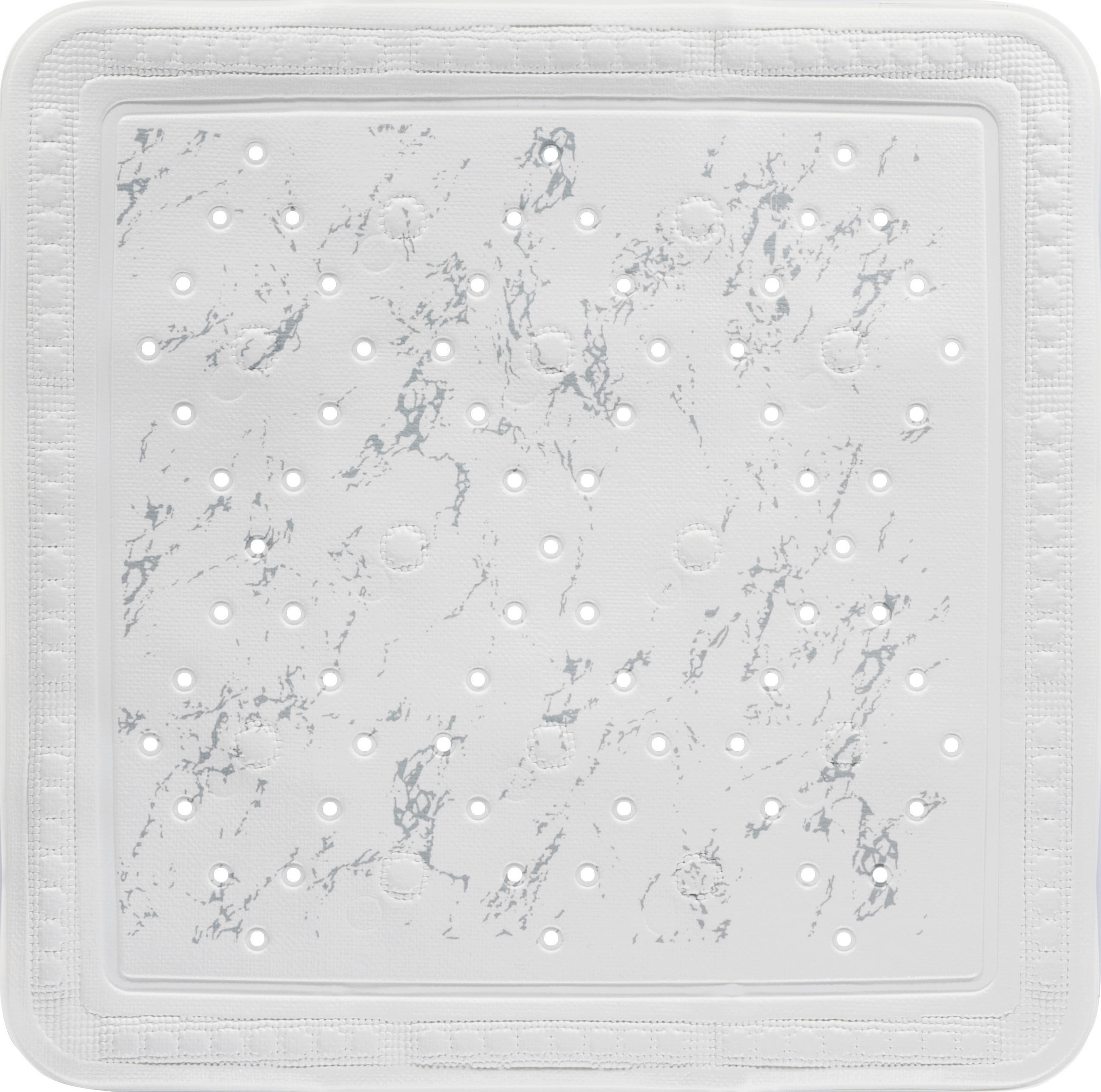 Grund Duscheinlage Marmor Grau 55x55 cm