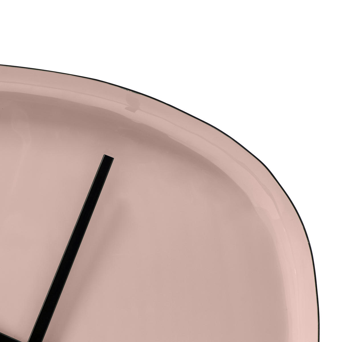 WANDUHR Rosa 42/42/4 cm  - Rosa, Basics, Metall (42/42/4cm)
