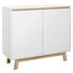KOMMODE 102/88/40 cm - Eichefarben/Weiß, ROMANTIK / LANDHAUS, Holzwerkstoff (102/88/40cm) - Carryhome KOMMODE 102/88/40 cm - Eichefarben/Weiß, ROMANTIK / LANDHAUS, Holzwerkstoff (102/88/40cm) - Carryhome