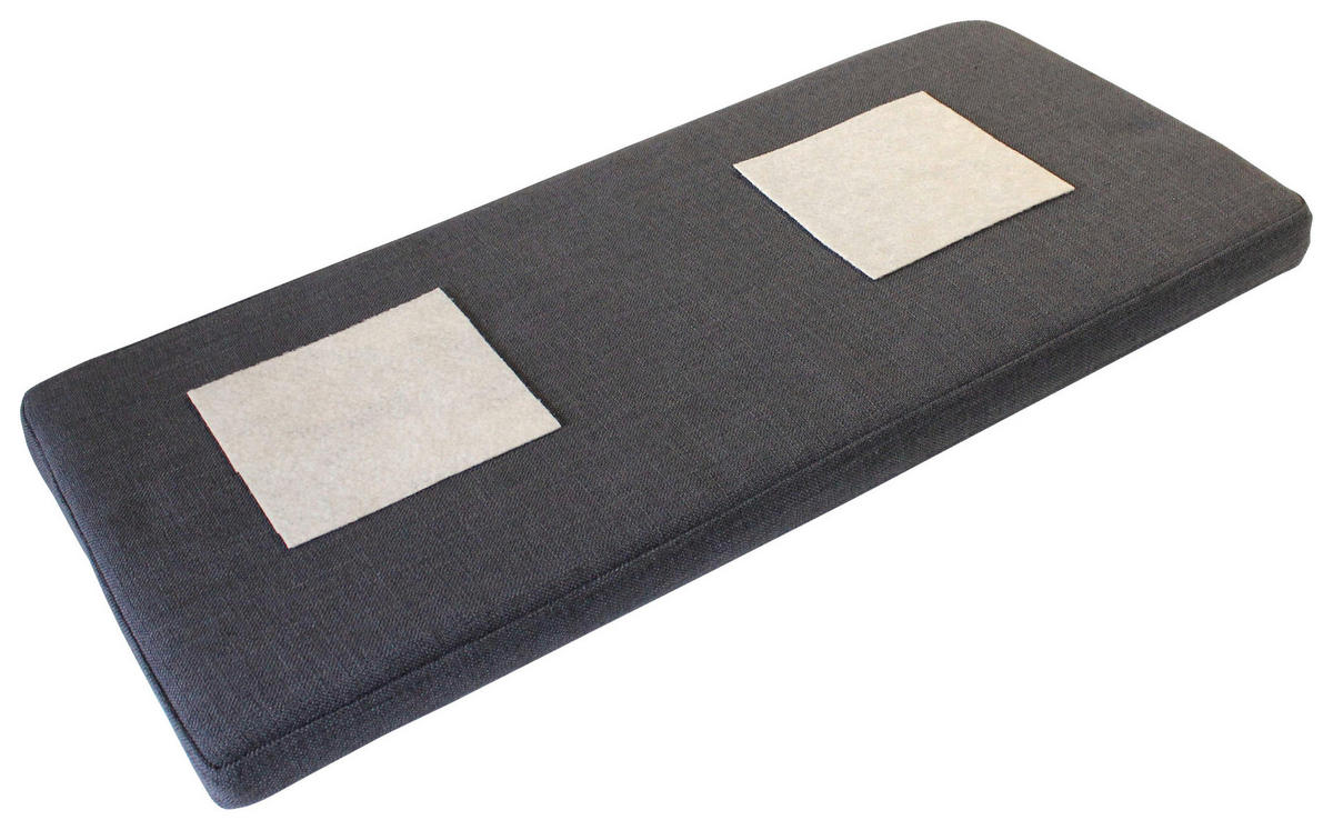 SITZKISSEN   95/6/35 cm  - Anthrazit, KONVENTIONELL, Textil (95/6/35cm)