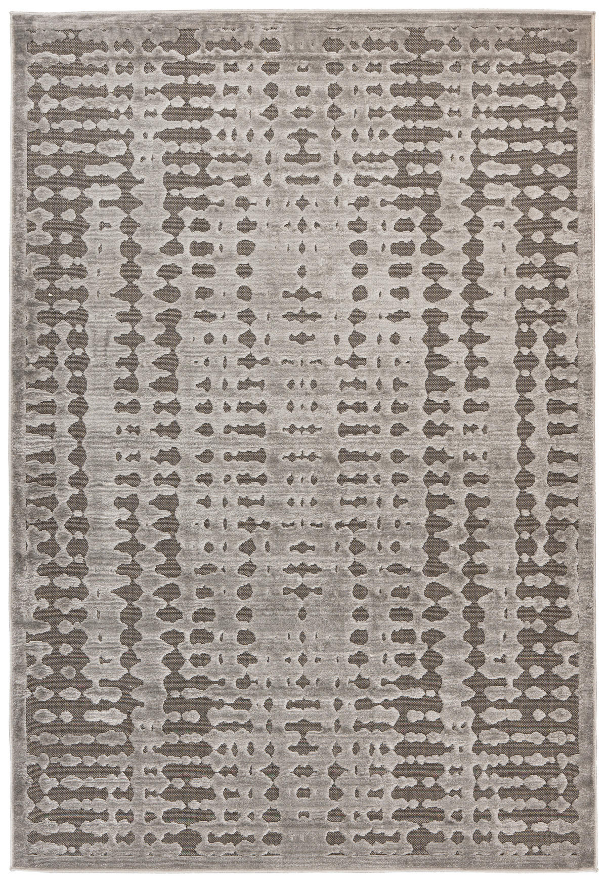 PLOCHO TKANÝ KOBEREC, 120/170 cm, sivá - sivá, Konventionell, textil (120/170cm)