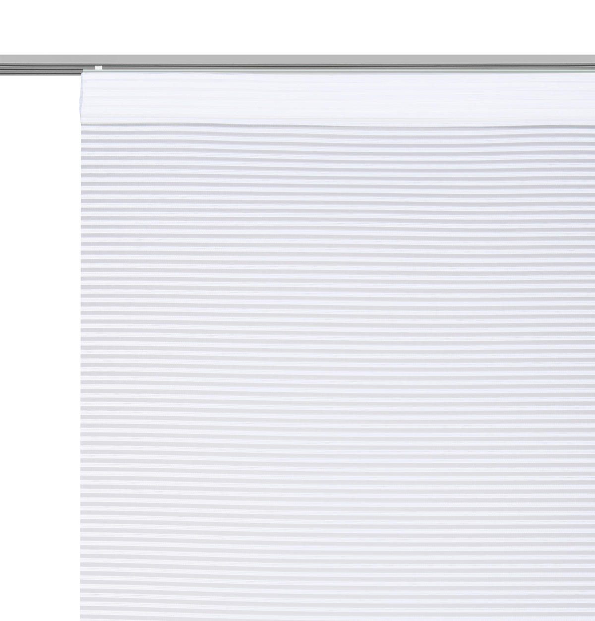 FLÄCHENVORHANG   halbtransparent   60/245 cm  - Weiß, Basics, Textil (60/245cm) - Novel