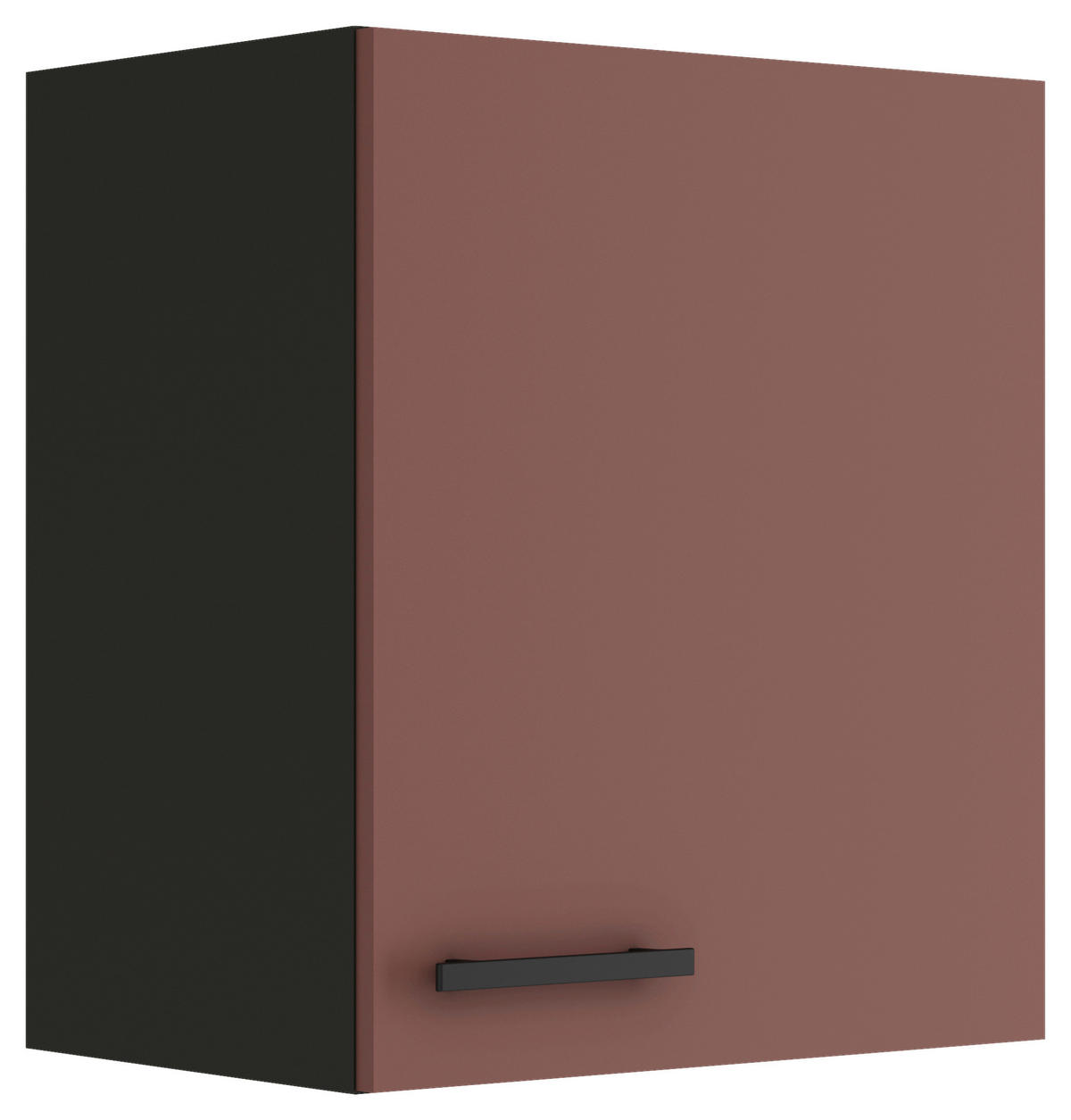 KÜCHENOBERSCHRANK 50/57,6/34,6 cm  in Rotbraun  - Rotbraun/Anthrazit, Basics, Holzwerkstoff/Metall (50/57,6/34,6cm) - Optifit