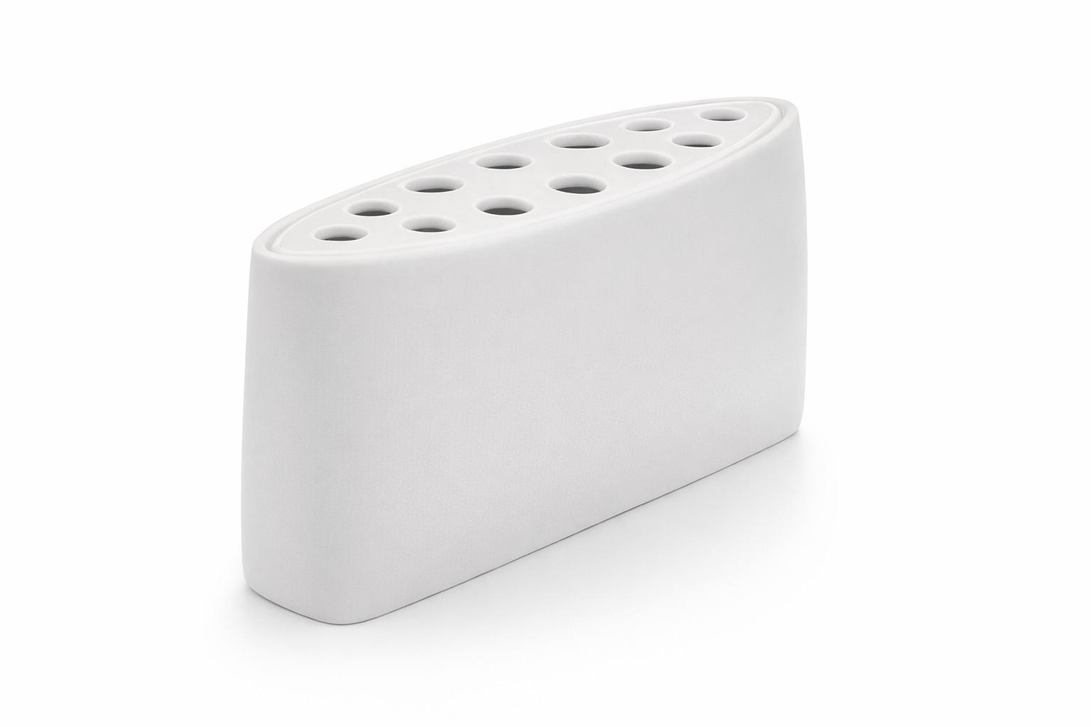 VASE 16 cm  - Weiß, Trend, Keramik (12/37/16cm) - Markslöjd