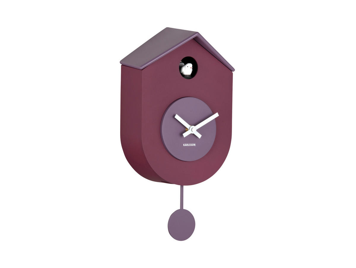 WANDUHR   - Brombeere, Basics, Kunststoff (17.5/9/33cm) - Karlsson