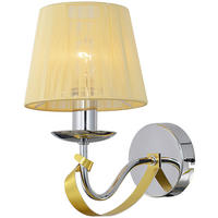 WANDLEUCHTE 23/15/27 cm   - Schwarz, KONVENTIONELL, Metall (23/15/27cm)