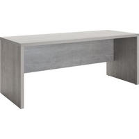 SCHREIBTISCH 180/69/74 cm  in Grau  - Grau, Design, Holzwerkstoff (180/69/74cm) - Carryhome
