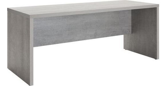 SCHREIBTISCH 180/69/74 cm  in Grau  - Grau, Design, Holzwerkstoff (180/69/74cm) - Carryhome
