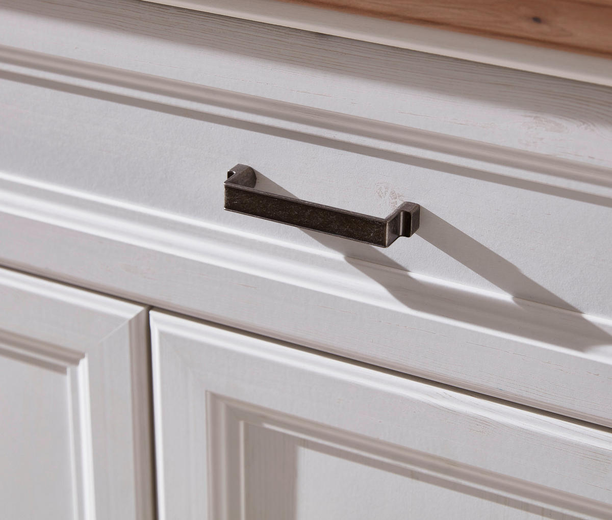 SCHUHSCHRANK Eichefarben, Pinienfarben  - Eichefarben/Grau, ROMANTIK / LANDHAUS, Holzwerkstoff/Metall (93/102/41cm) - Landscape