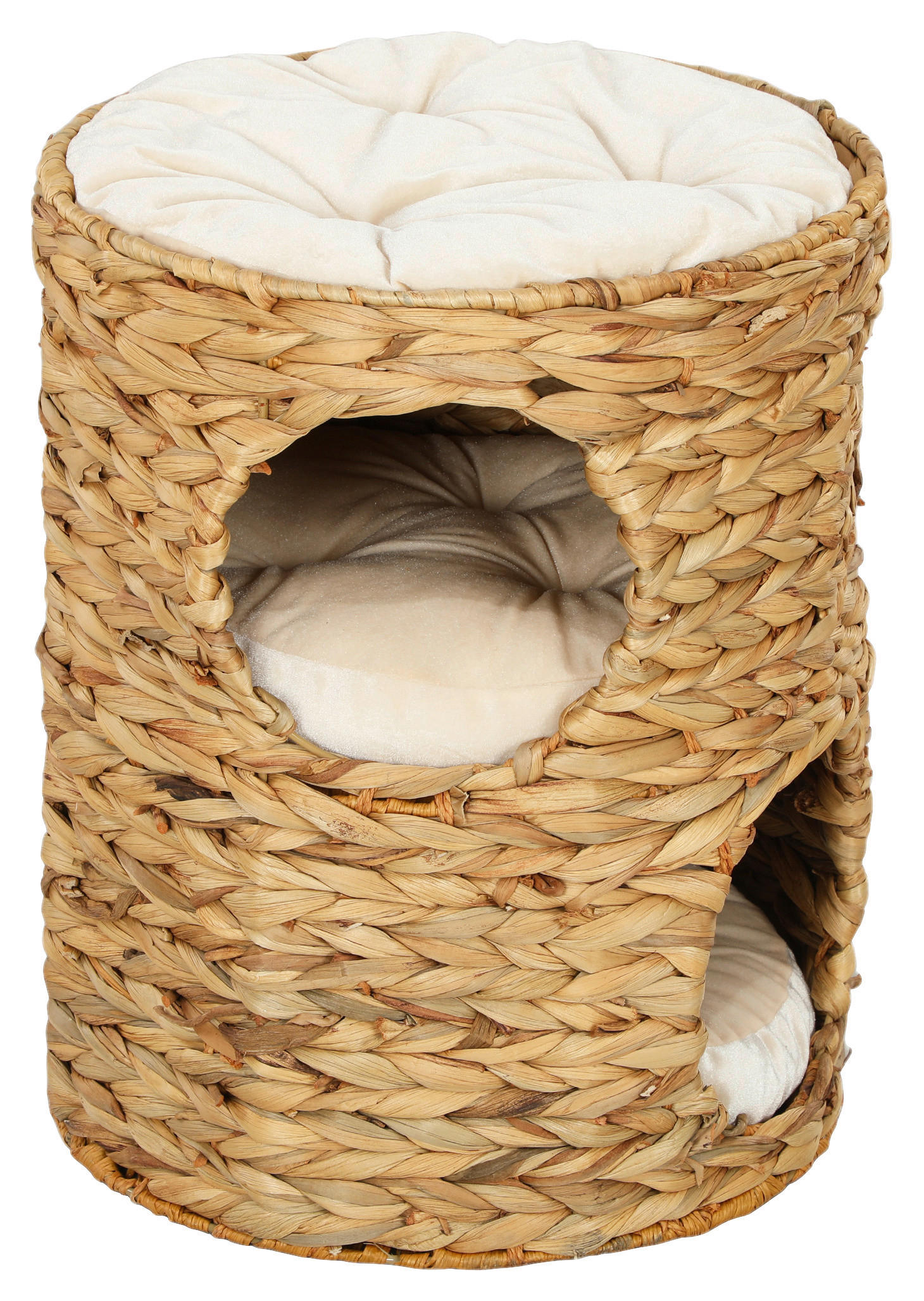PawHut Kratztonne braun Stahl B/H/L: ca. 40x50x40 cm