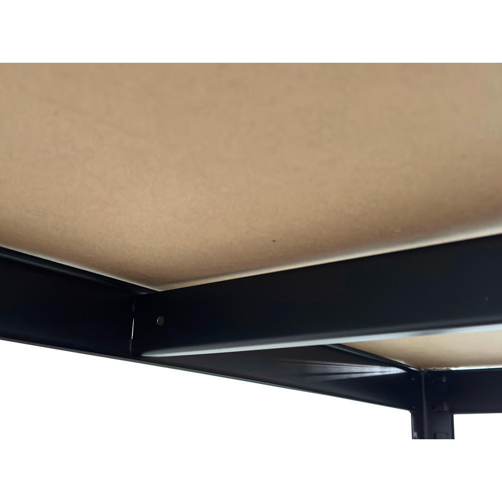 Thumbnail - Schwerlaststeckregal schwarz B/H/T: ca. 90x180x40 cm