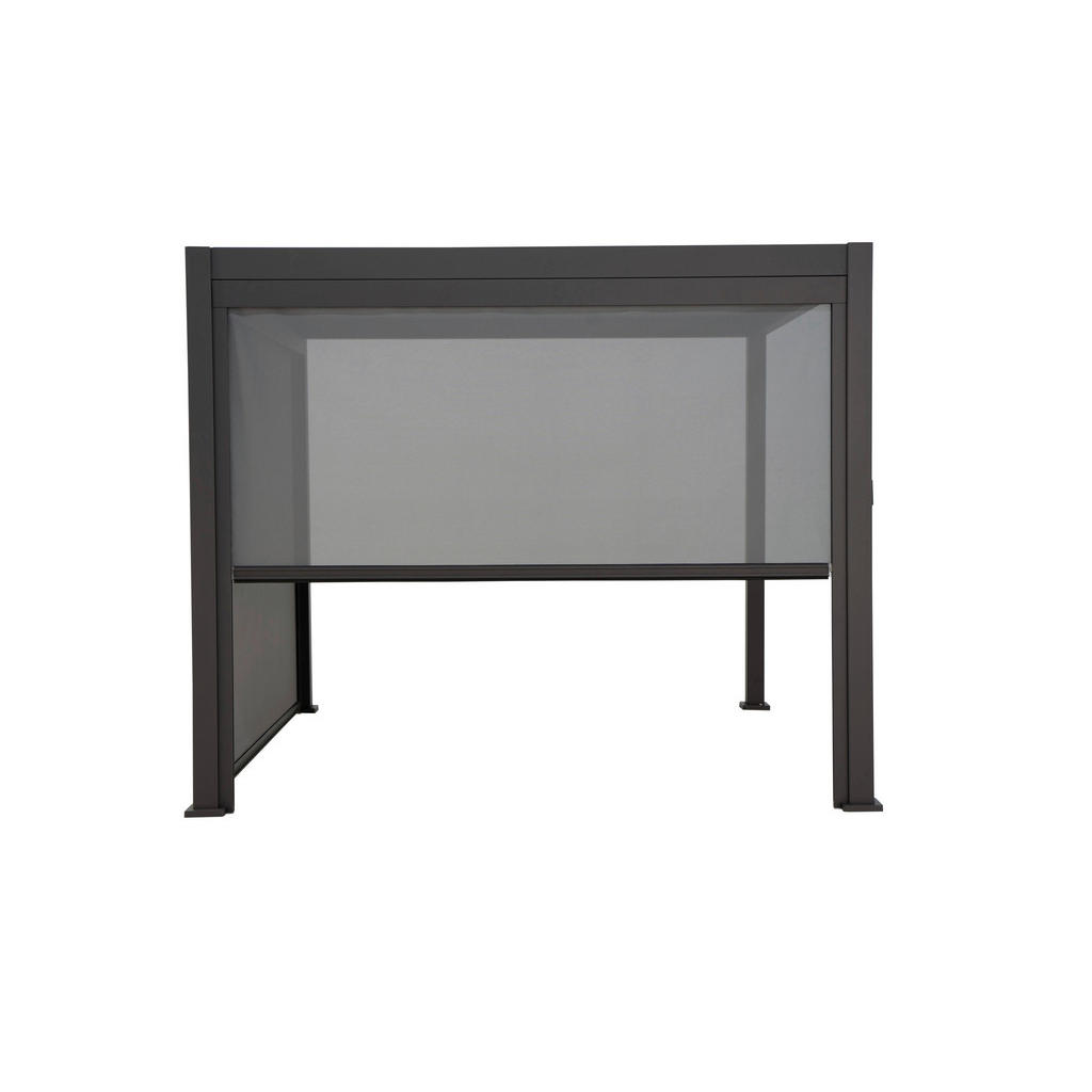 Thumbnail - Mirador Sonnenrollo für Pergola Classic und Deluxe anthrazit Aluminium B/H/L: ca. 370,5x236,5x7 cm