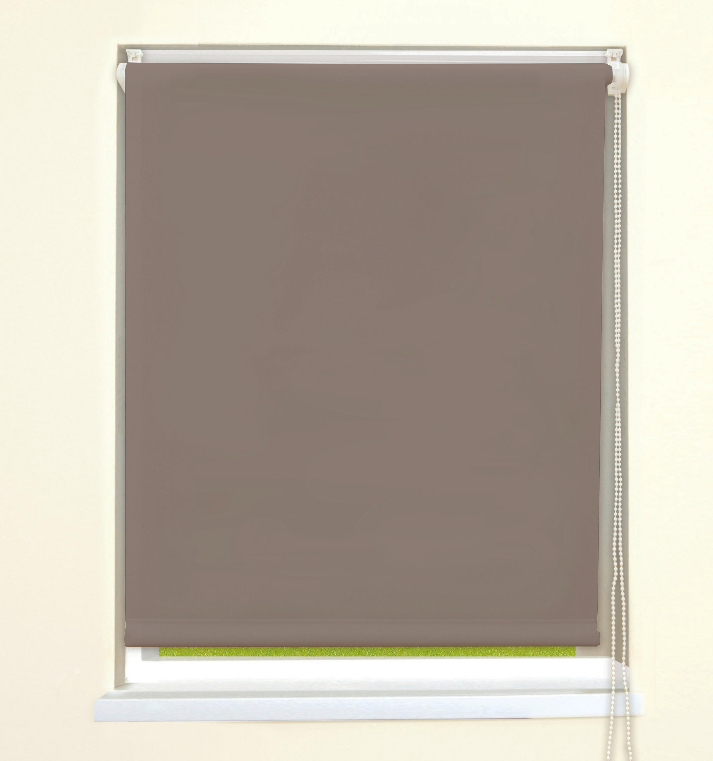 Sensation Klebe-/Klemmrollo taupe B/L: ca. 60x150 cm