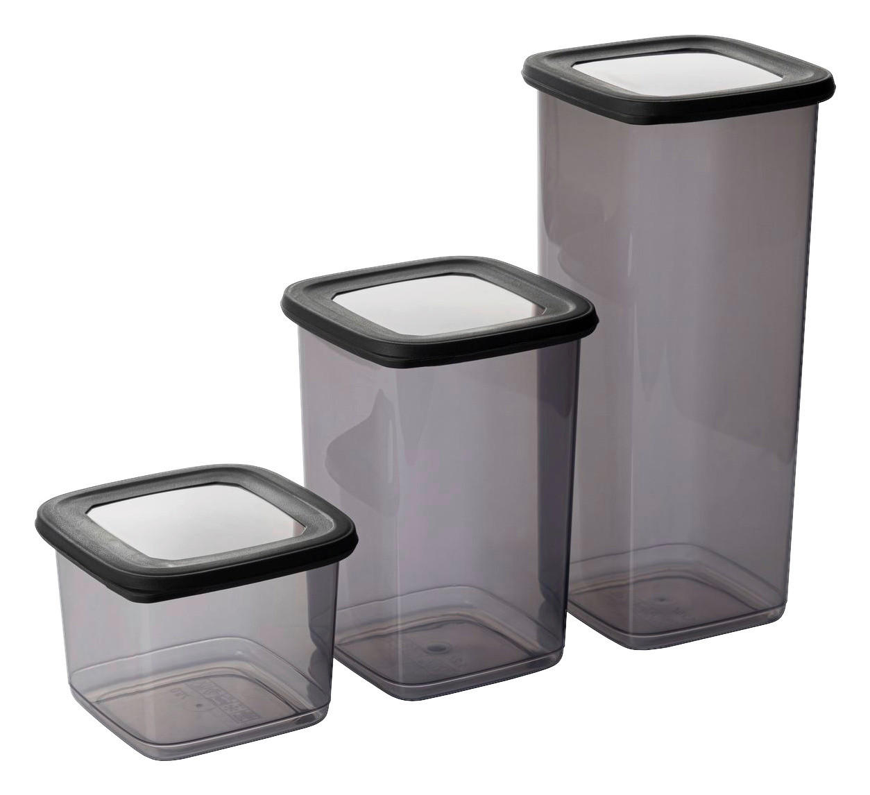 HermiaConcept Vorratsdosenset 24tlg. anthrazit