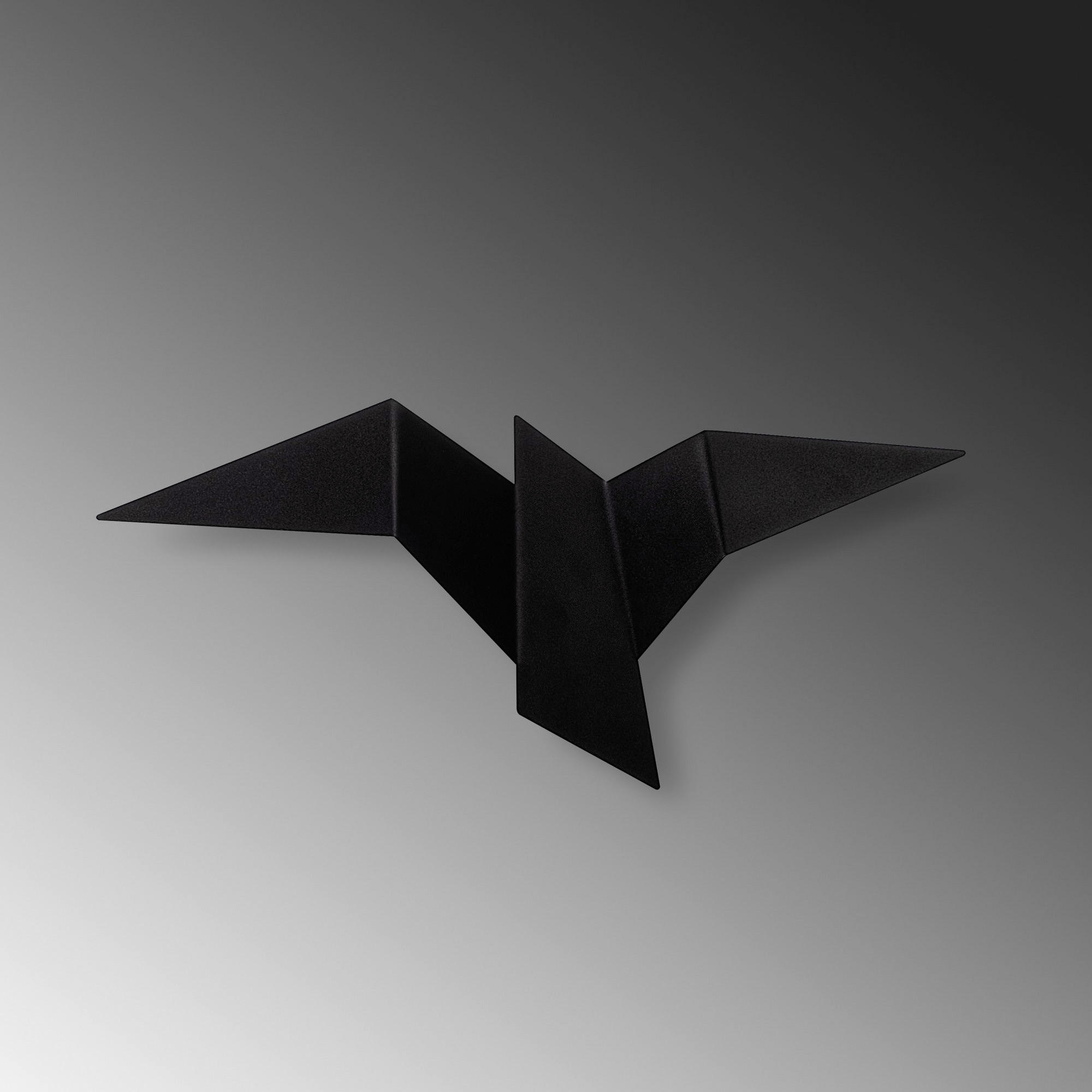 Thumbnail - Opviq Wandleuchte 119FRS1145 schwarz Metall B/H/L: ca. 24x14x56 cm 1 Brennstellen