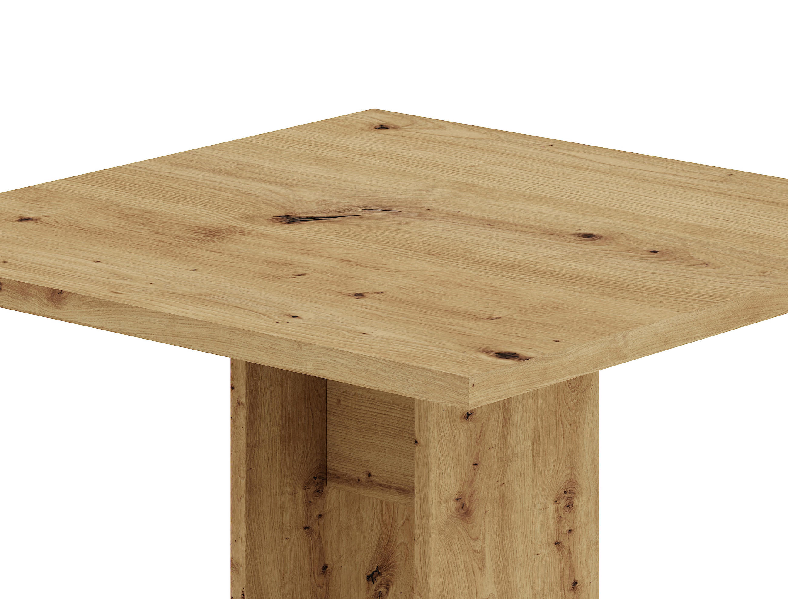 Thumbnail - Tisch EVERT Eiche Artisan Nachbildung B/H/T: ca. 67,5x78x67,5 cm