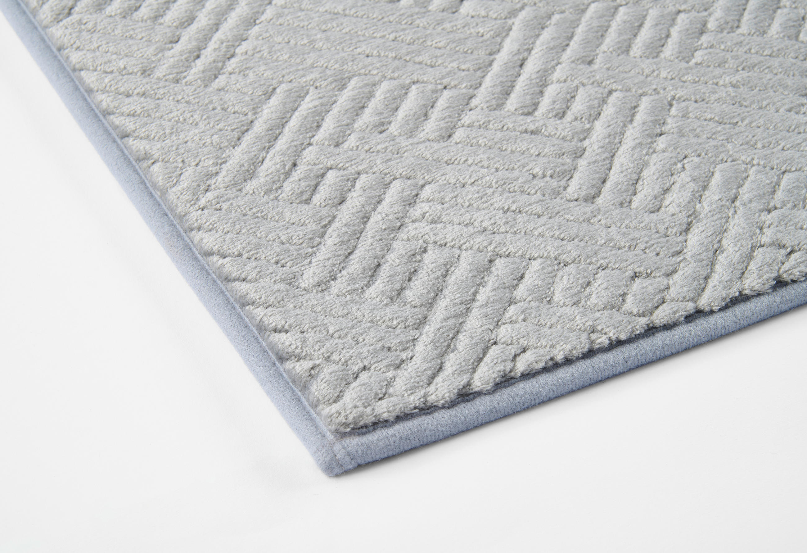 Thumbnail - Fellimitat Monaco grau B/L: ca. 80x150 cm