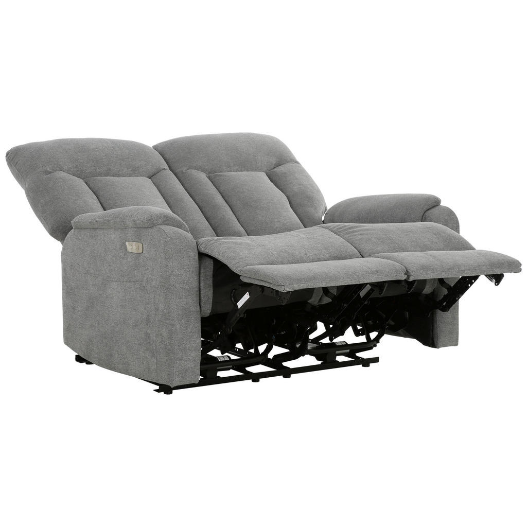 Thumbnail - Sofa 3-2-1 FM3215 grau Microfaser