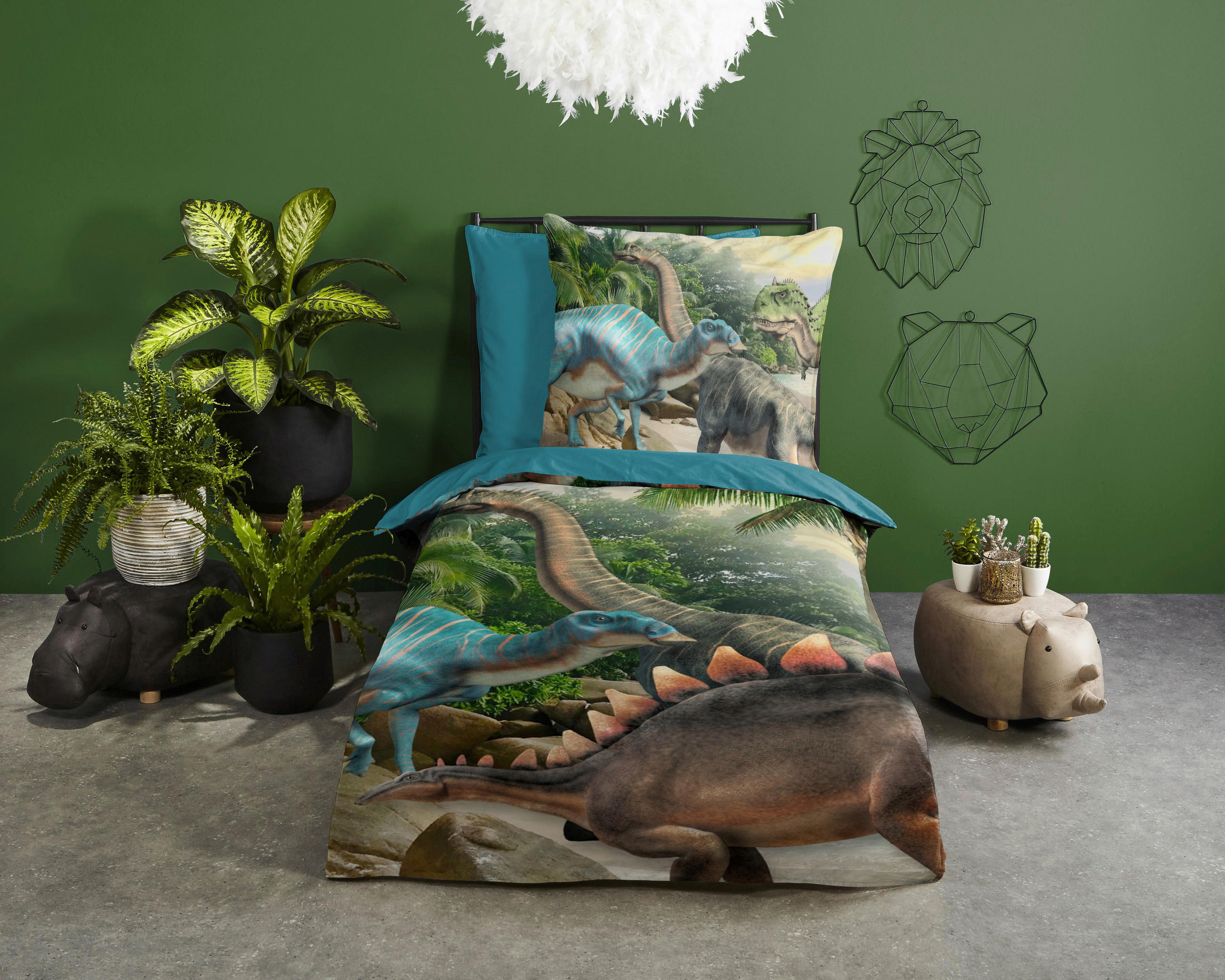 Thumbnail - Microfaser Bettwäsche Neneh Multi Polyester B/L: ca. 135x200 cm