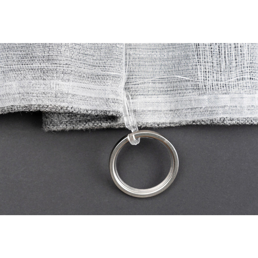 Thumbnail - Kombivorhang CHALET grau B/L: ca. 135x300 cm