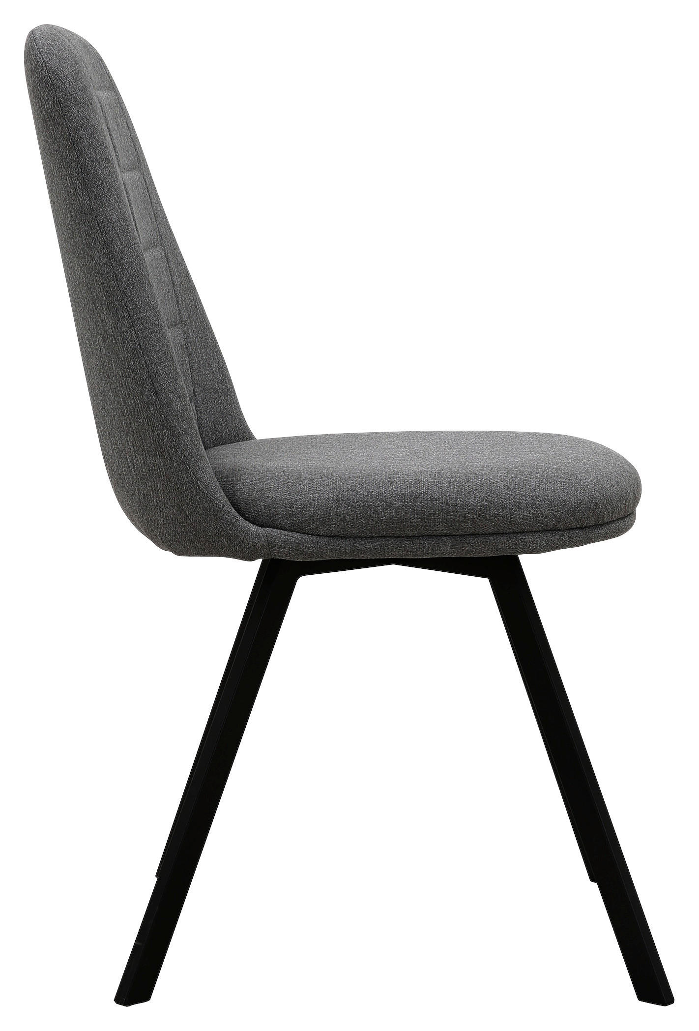 Thumbnail - Stuhl CORA anthrazit Microfaser B/T: ca. 56,5x85 cm