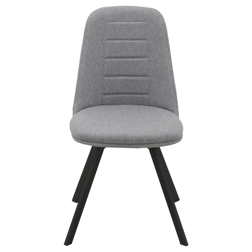 Thumbnail - Stuhl CORA grau Microfaser B/T: ca. 56,5x85 cm