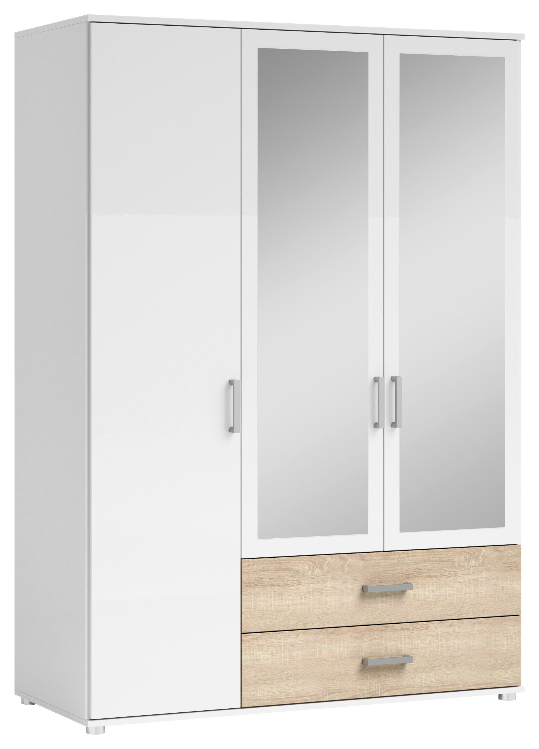 Kleiderschrank Ivar weiß B/H/T: ca. 125x190x51 cm