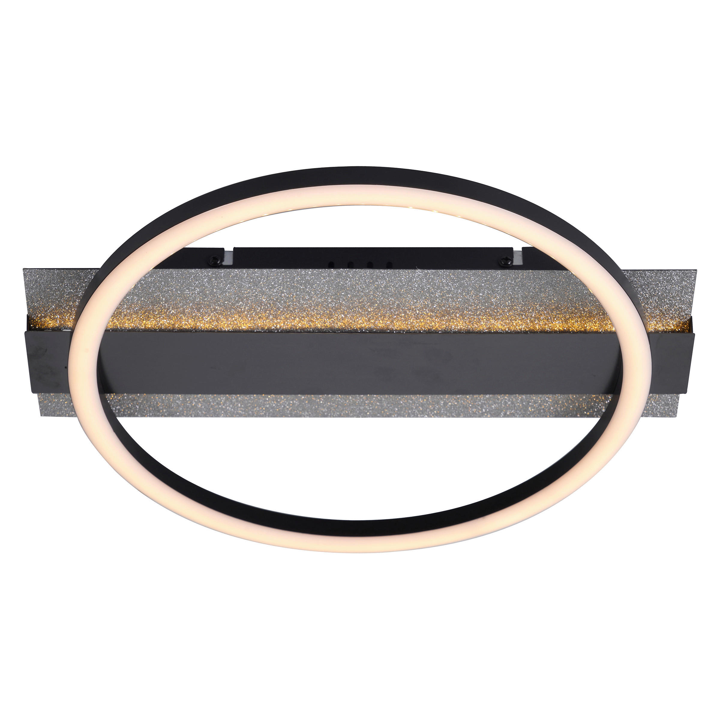 Thumbnail - POCOline LED-Deckenleuchte Arietty schwarz Metall Kunststoff B/H/L: ca. 30x65x34 cm