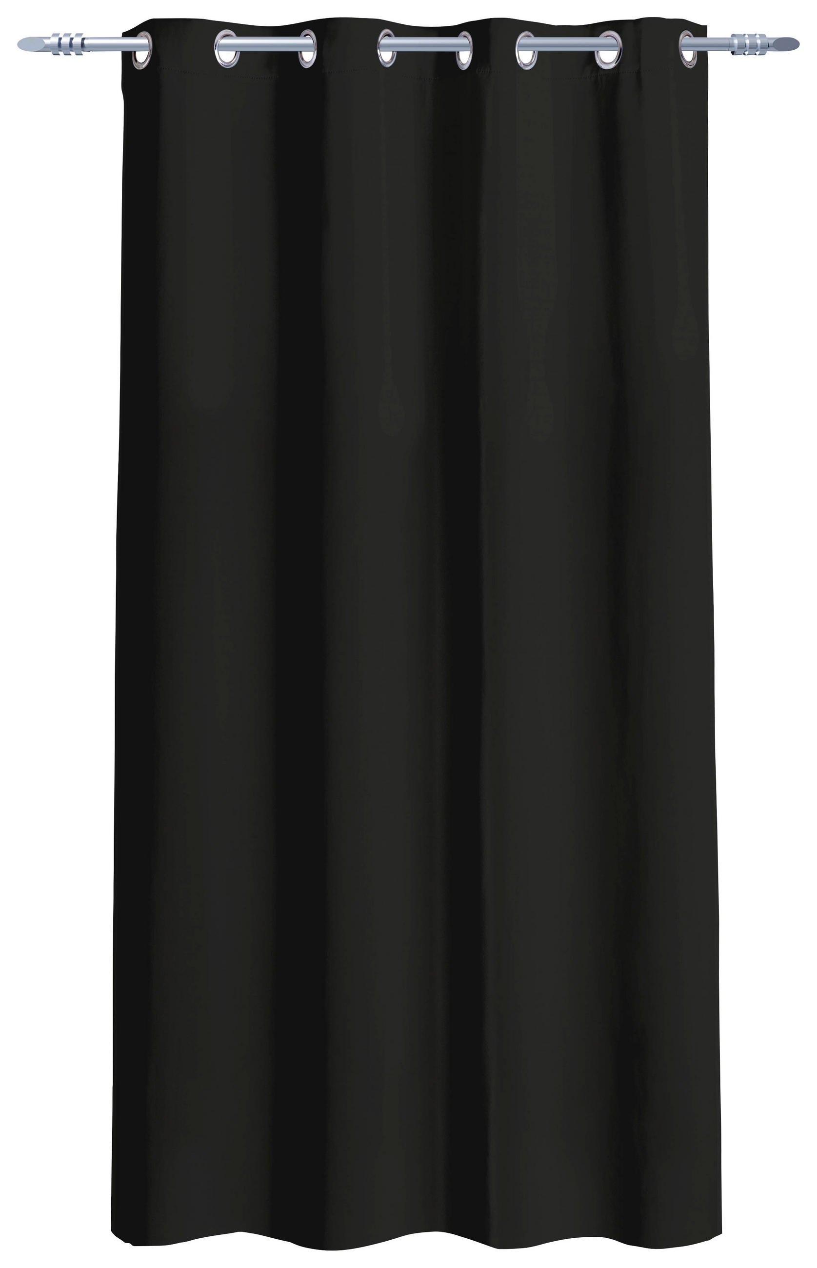 Thumbnail - Verdunklungsvorhang Darkness schwarz B/L: ca. 135x175 cm