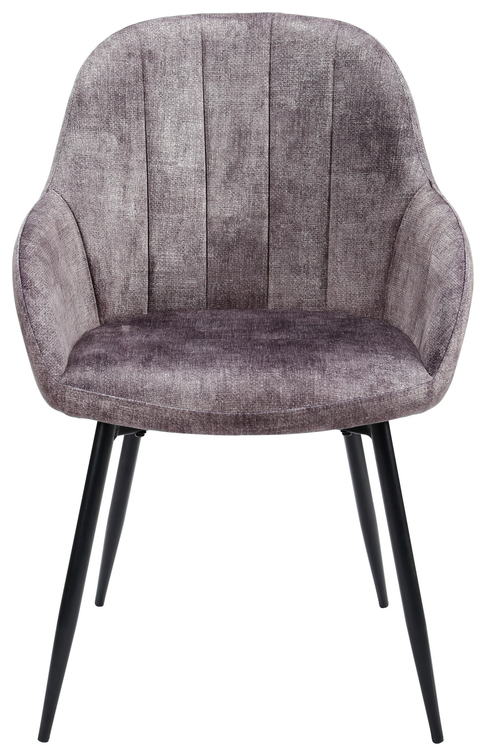 Thumbnail - Armlehnstuhl Sina grau Microfaser B/H/T: ca. 58x85,5x61 cm