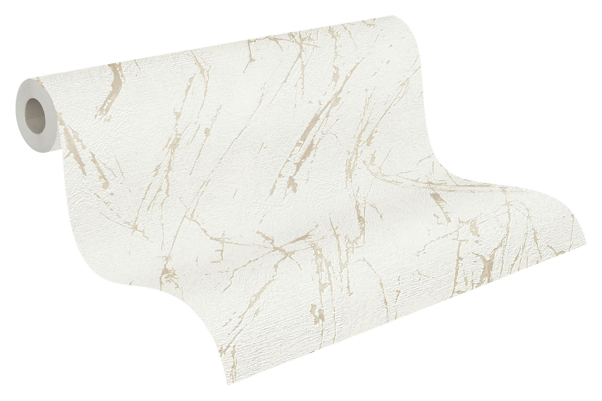 A.S.Creation Vliestapete silber champagner B/H/D: ca. 53x1005x9,8 cm
