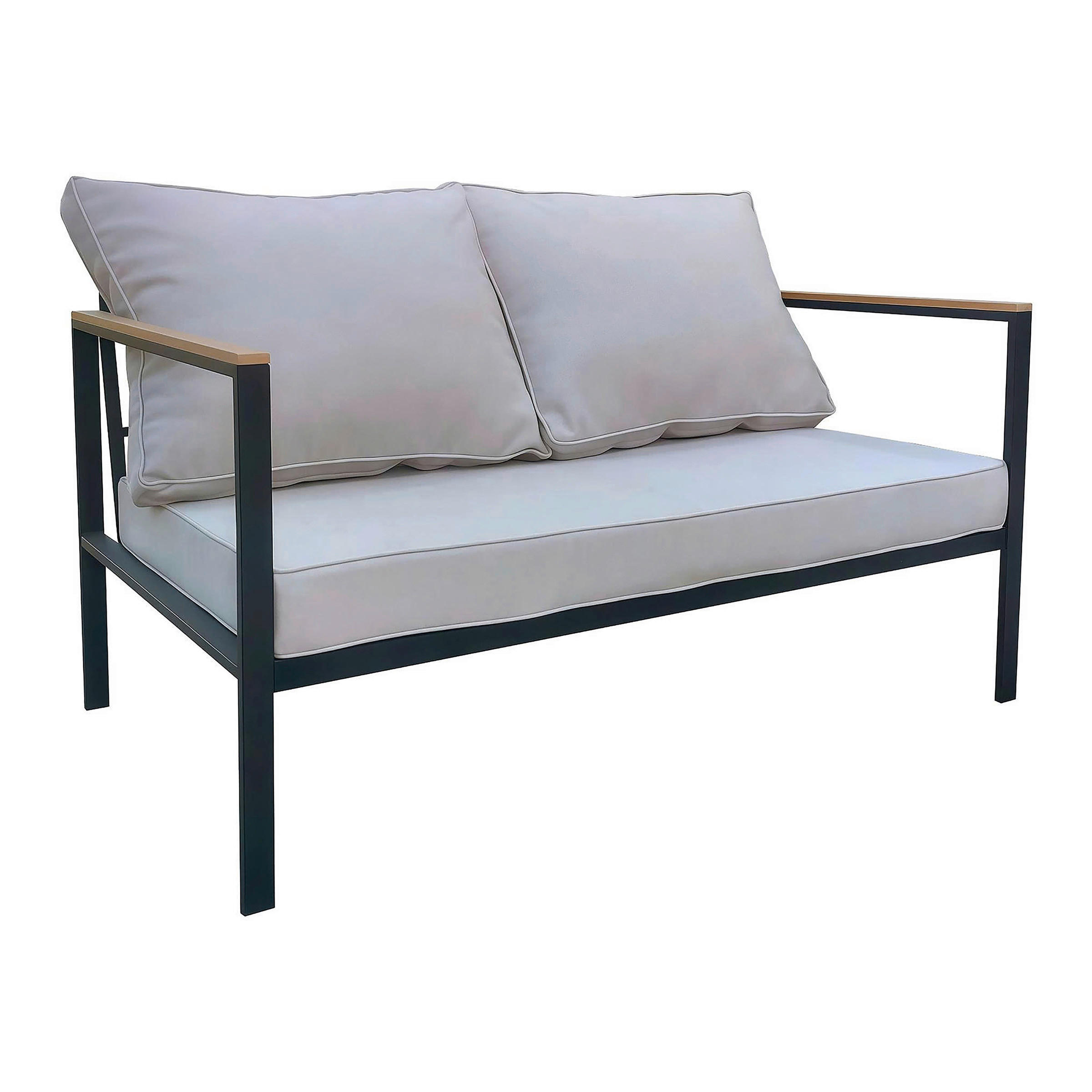 Thumbnail - POCOline Gartensitzgruppe Mykonos anthrazit Stahl