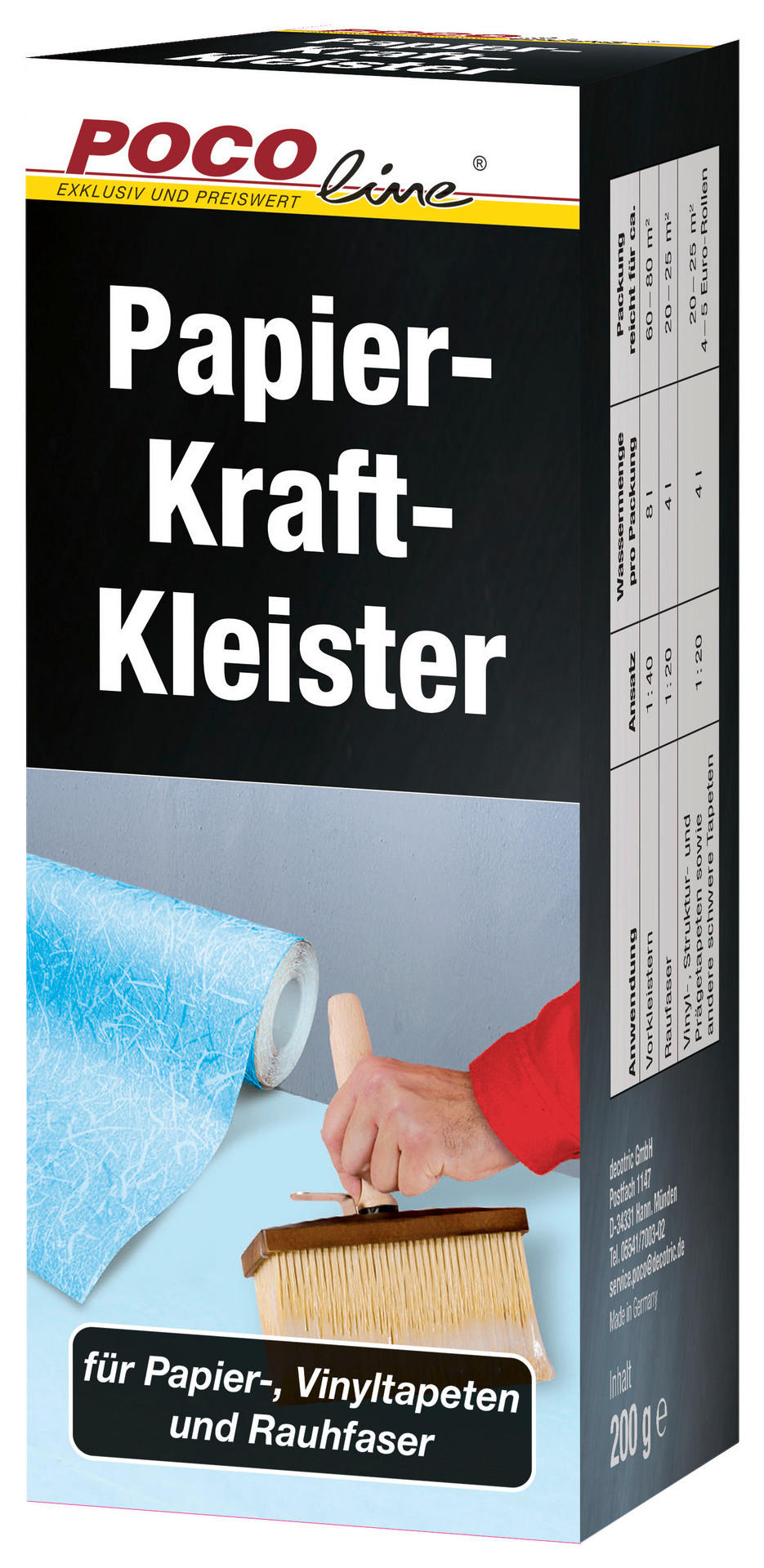 POCOline Tapetenkleister Kraft ca. 0,2 kg