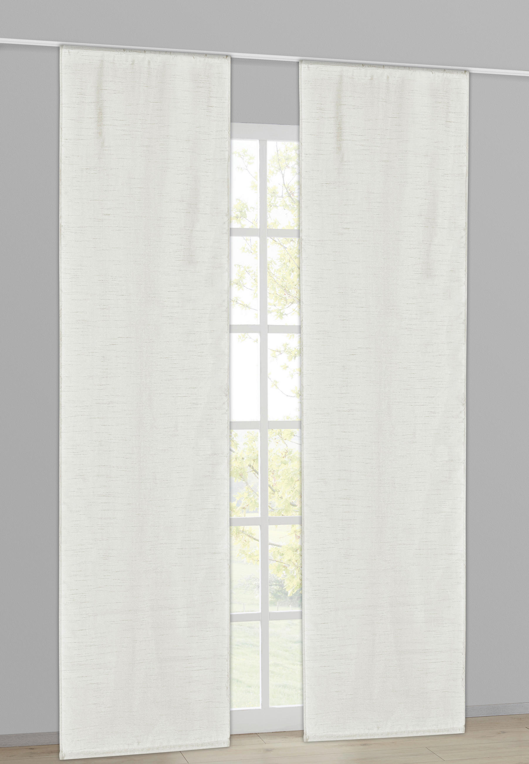 Acus Schiebevorhang Taifun natur B/L: ca. 60x245 cm