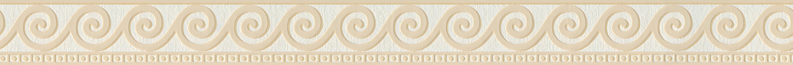 A.S.Creation Bordüre beige weiß B/H/D: ca. 5x500x8 cm