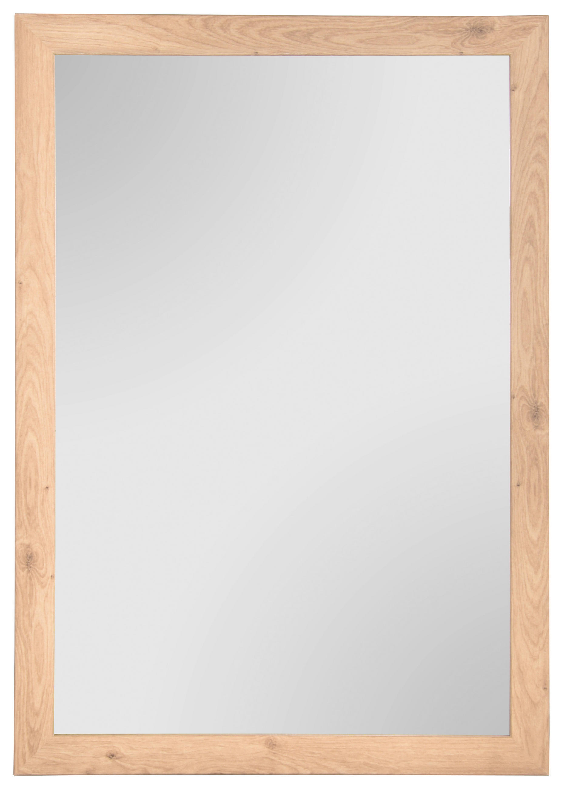 Mirrors&More Rahmenspiegel KIM Eiche Artisan B/H/T: ca. 48x68x2 cm