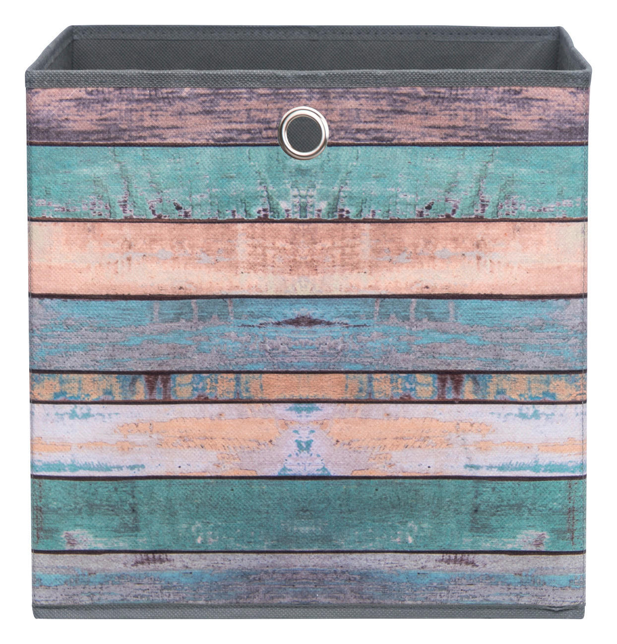 Thumbnail - Motivbox Wood bunt anthrazit B/H/T: ca. 32x32x32 cm