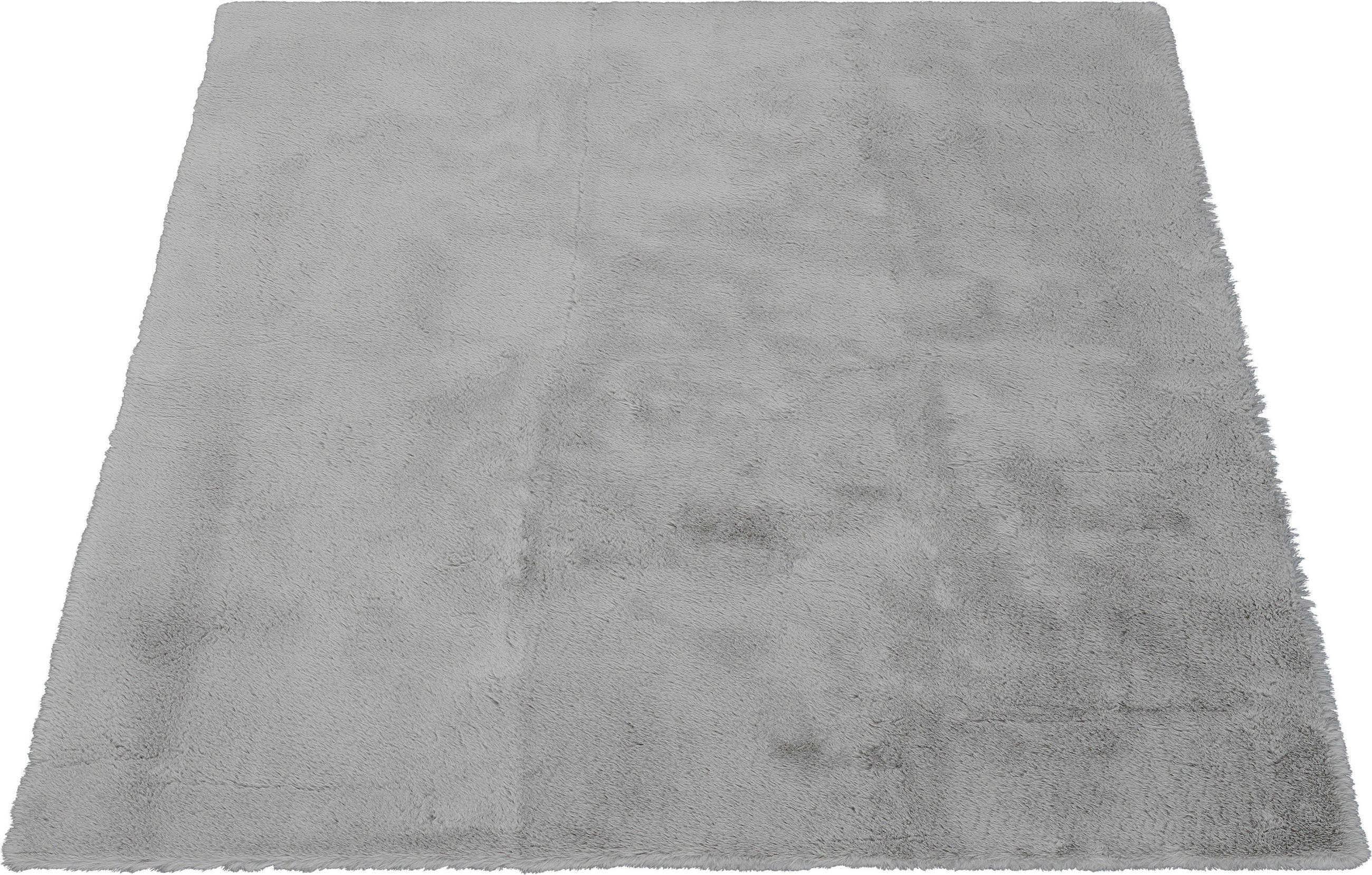 Thumbnail - Teppich Buggy silber B/L: ca. 120x160 cm