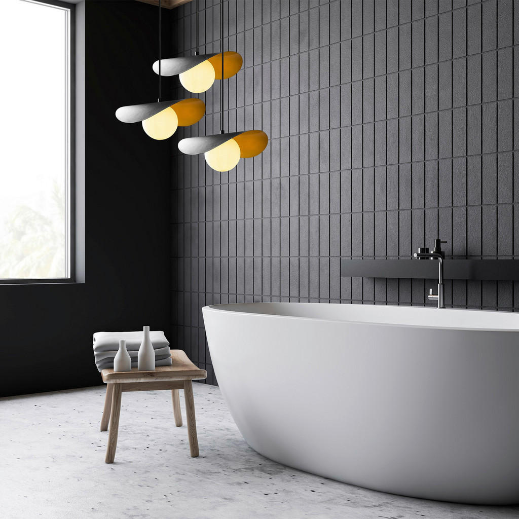 Thumbnail - Opviq Pendelleuchte Vatoz-6141 schwarz B/H/T/L/D: ca. 60x105x60x60x60 cm E27 3 Brennstellen