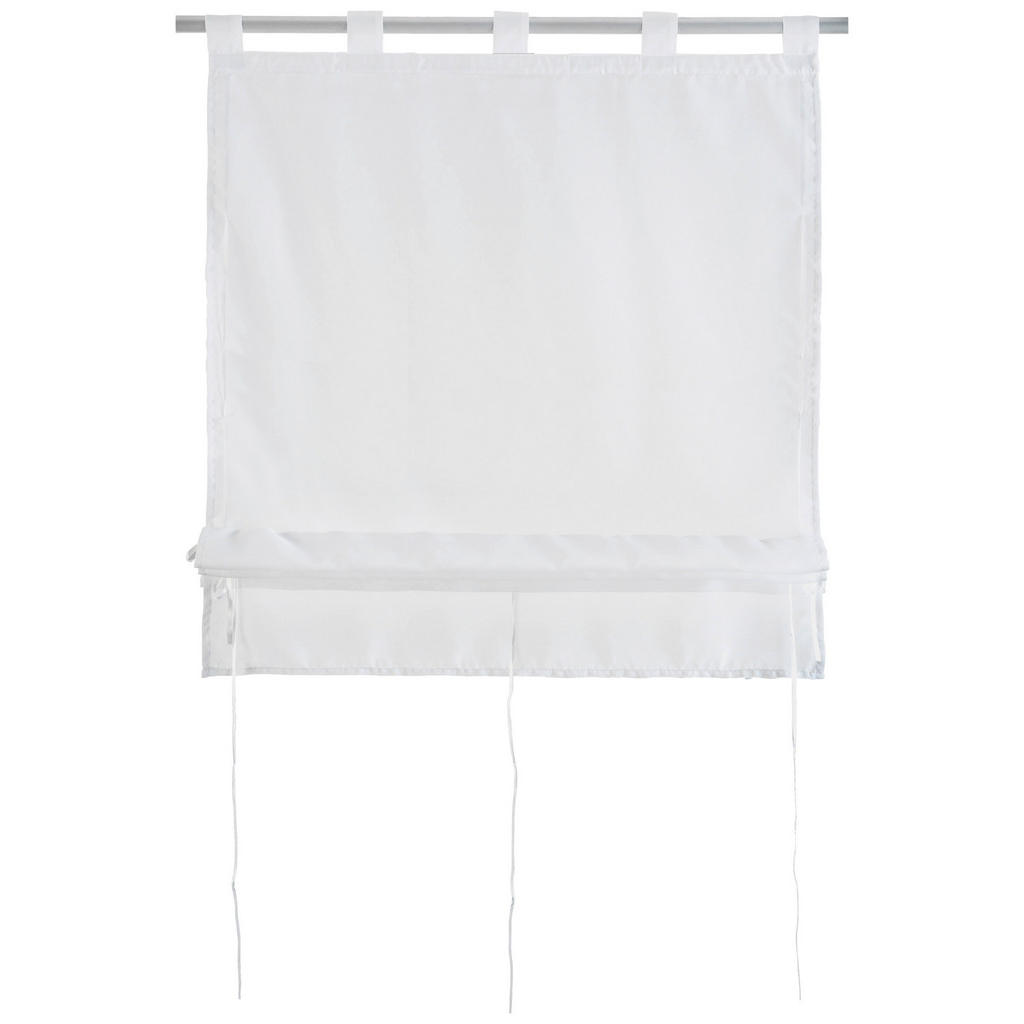 Thumbnail - POCOline Bändchenrollo Nouveau weiß B/L: ca. 80x140 cm