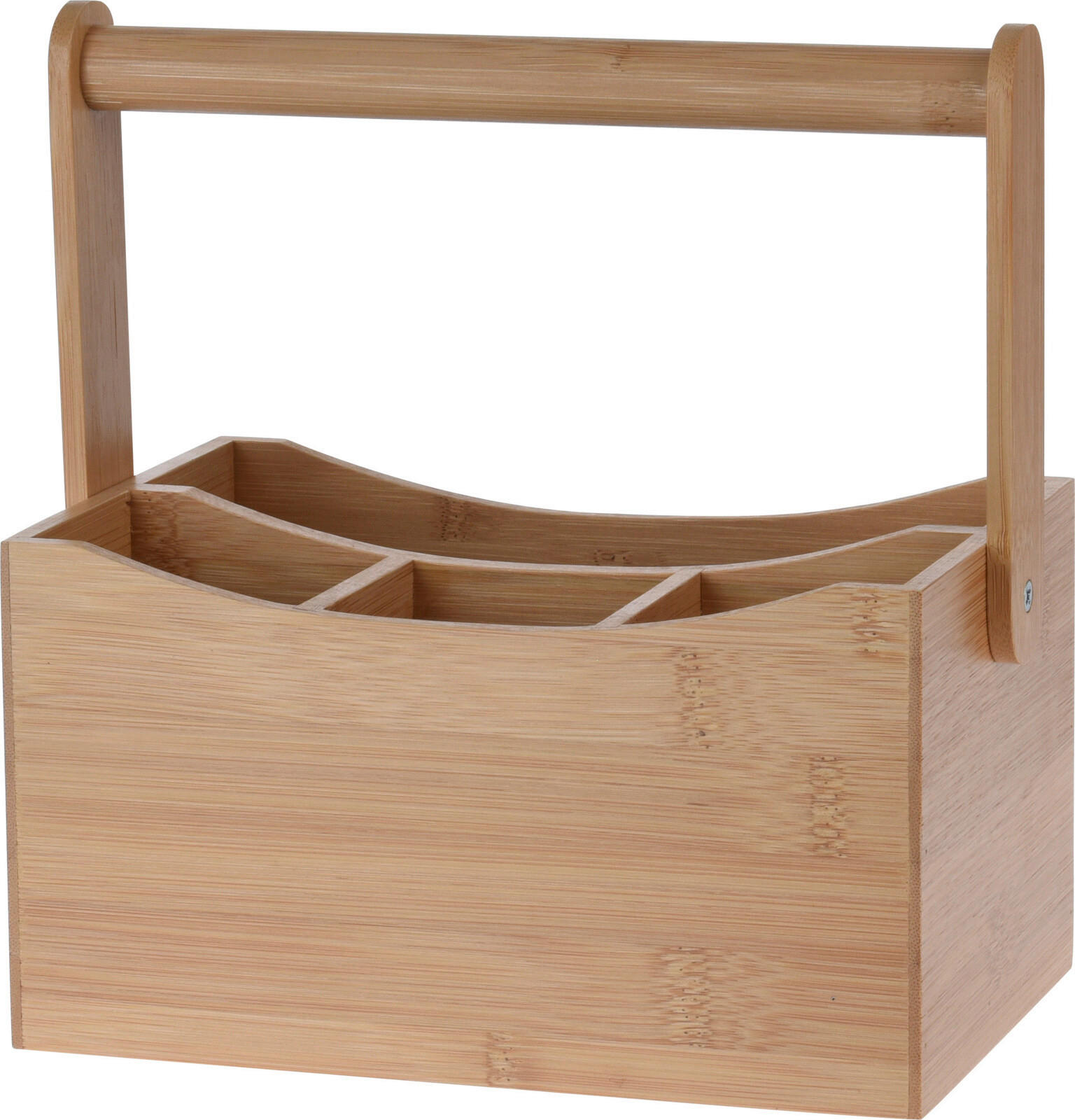 Besteckhalter natur Bambus B/H/L: ca. 15x24x23 cm