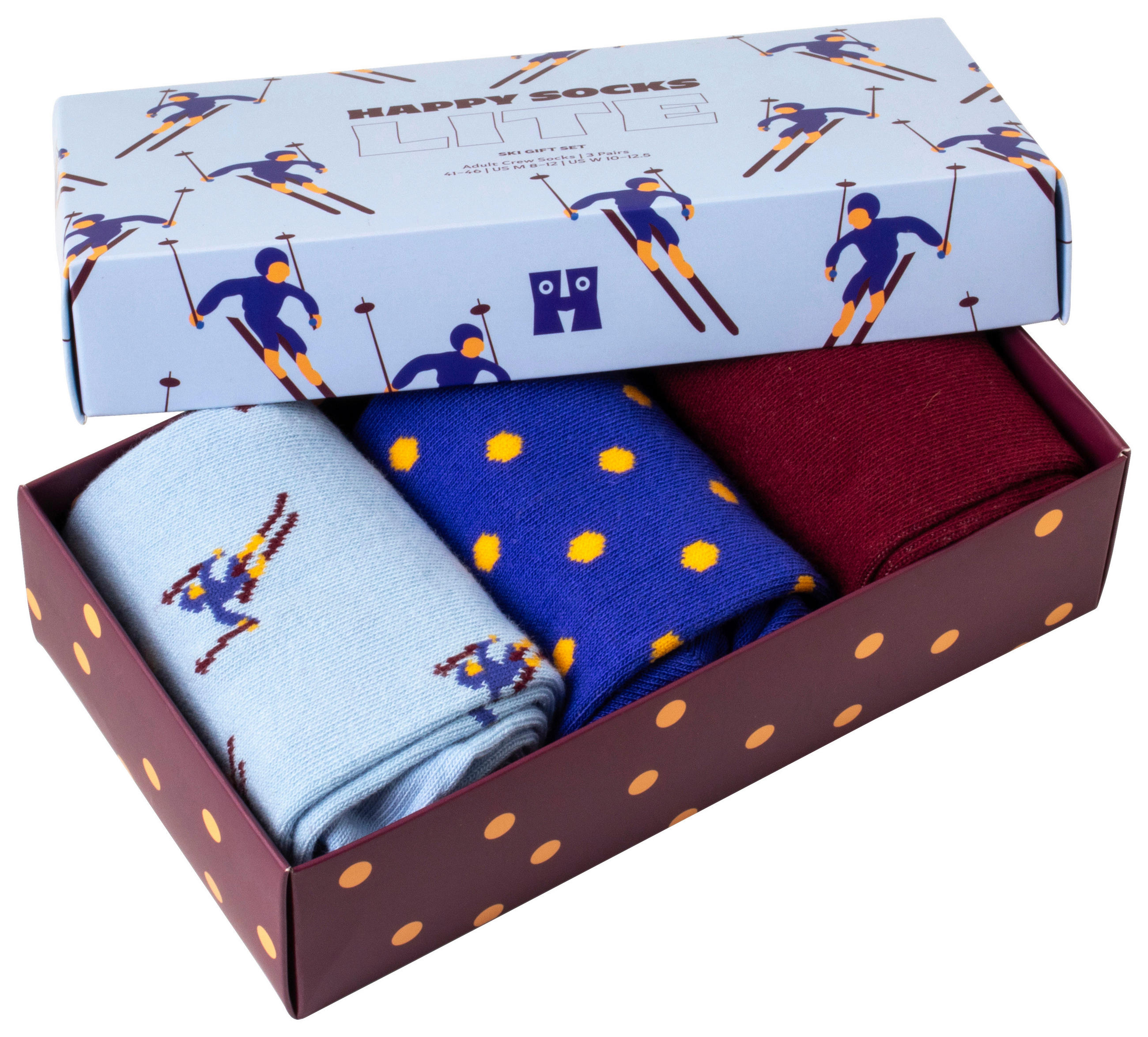 HappySocks Socken Weihnachten 3er Pack mehrfarbig Baumwolle
