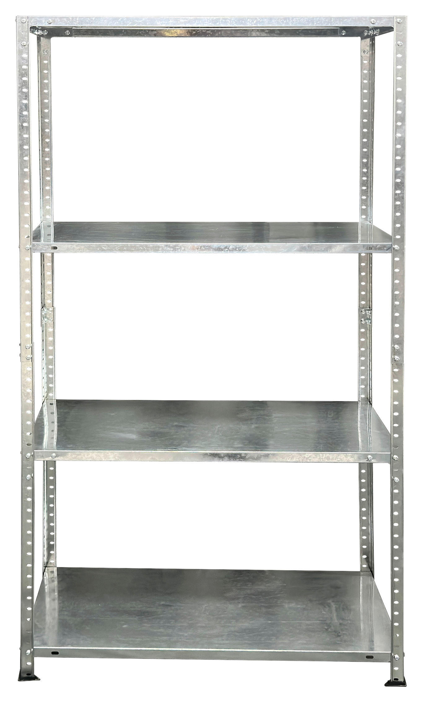 Schwerlaststeckregal verzinkt B/H/T: ca. 75x150x40 cm