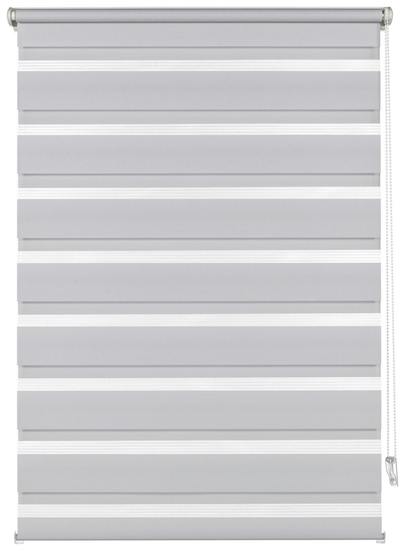 Thumbnail - Boviva Doppelrollo hellgrau B/L: ca. 62x200 cm