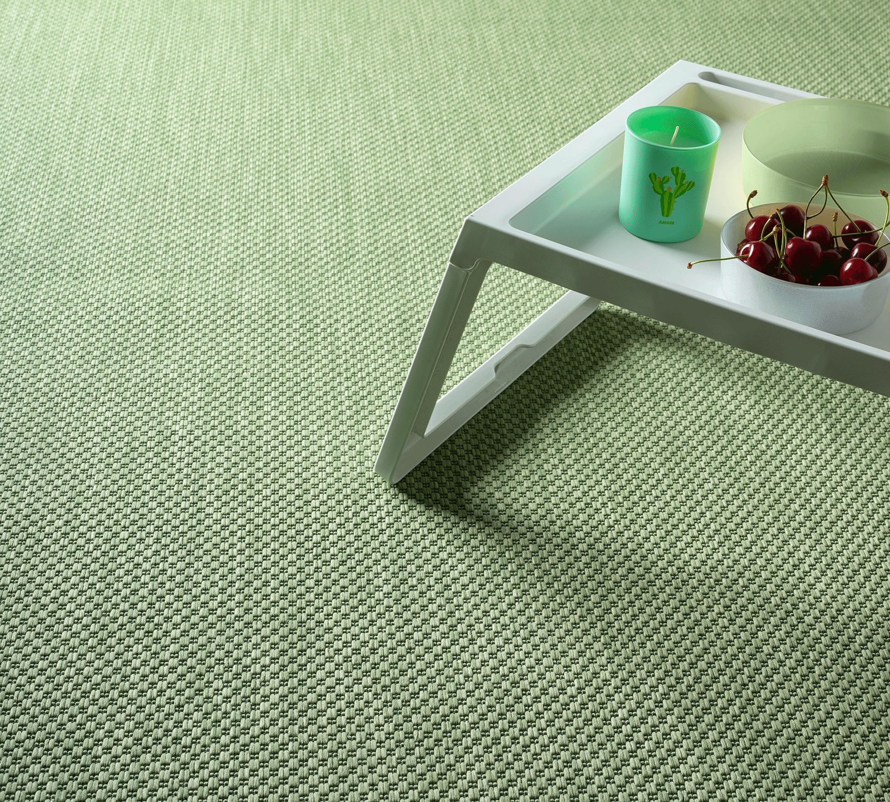 Thumbnail - Teppich Maestro grün B/H/L: ca. 240x17x340 cm