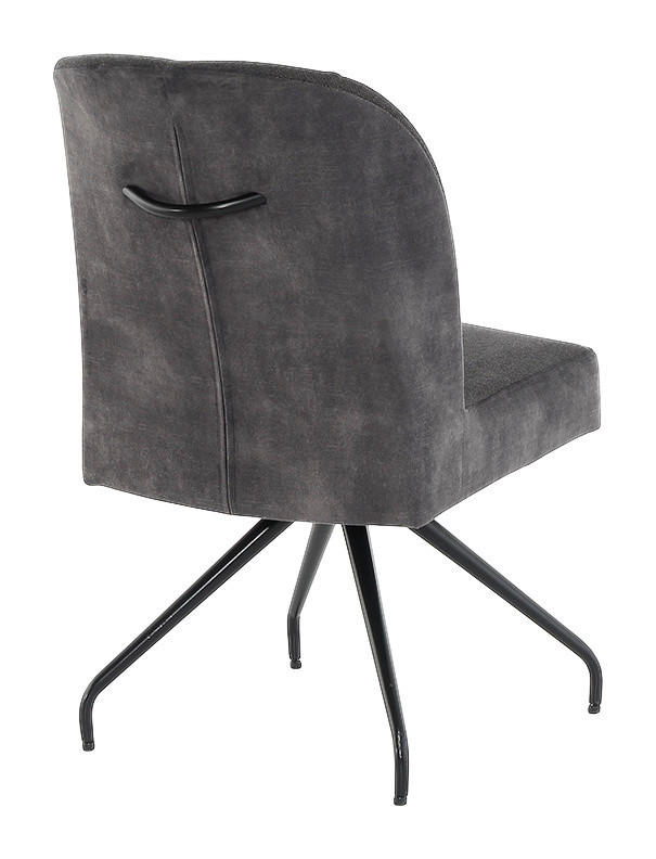 Thumbnail - Stuhl  anthrazit B/H/T: ca. 47x88x63 cm