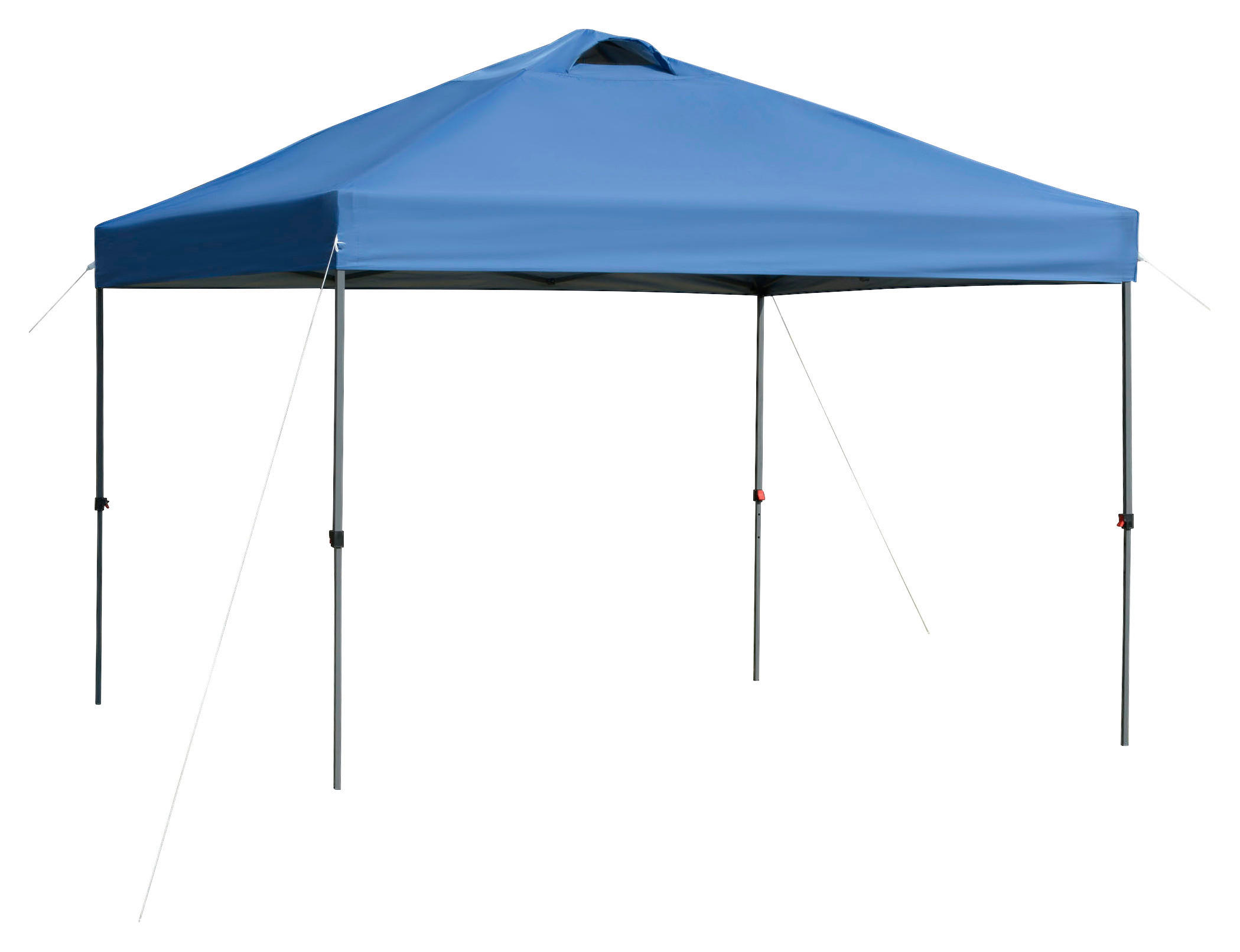 Outsunny Pavillon blau Stahl B/H/L: ca. 295x264x295 cm