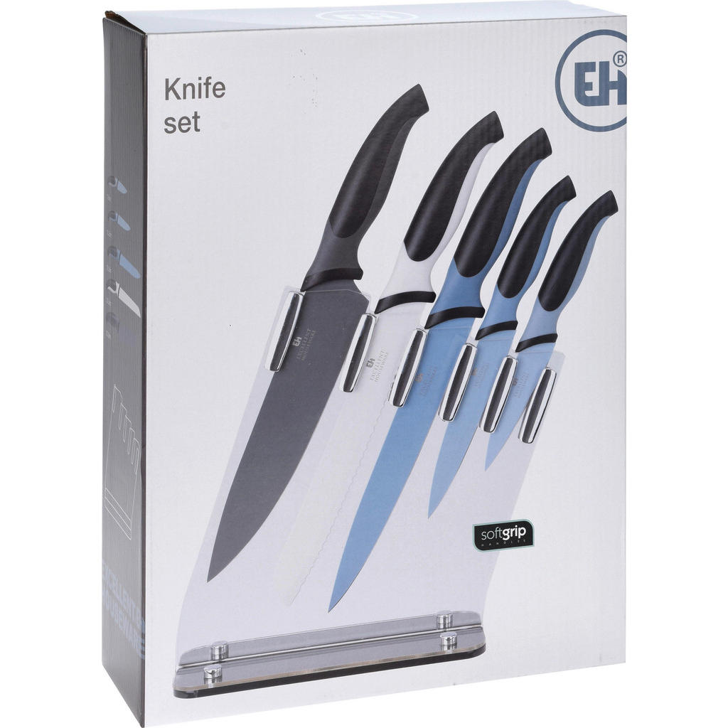 Thumbnail - Household Blue Messerset mehrfarbig Edelstahl 5 tlg.